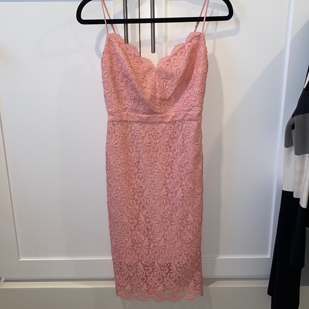Light pink J.Crew lace dress size 2 new
